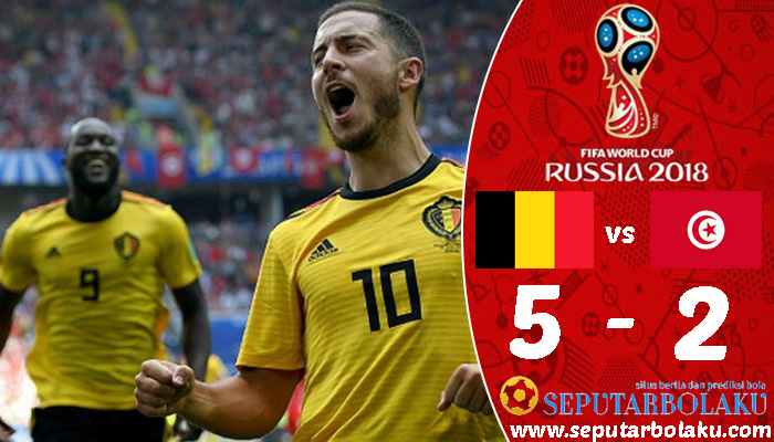 Belgia 5 - 2 Tunisia