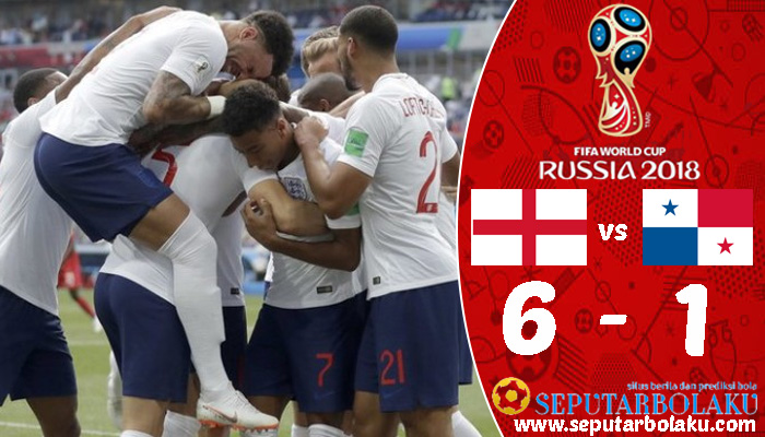 Inggris 6 - 1 Panama