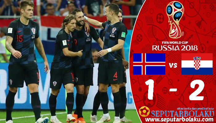 Islandia 1 - 2 Kroasia