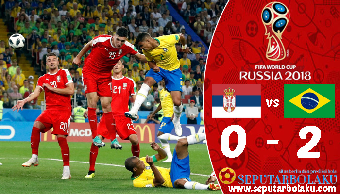 Serbia 0 - 2 Brasil