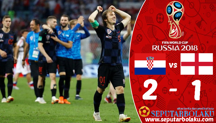 Kroasia 2 - 1 Inggris