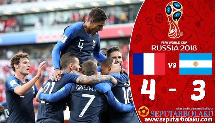 Prancis 4 - 3 Argentina