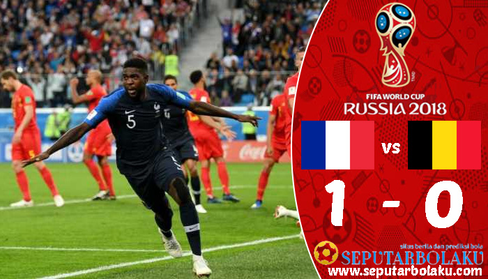 Prancis 1 - 0 Belgia