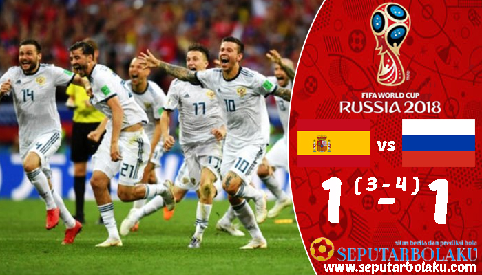 Spanyol 1 - 1 Rusia