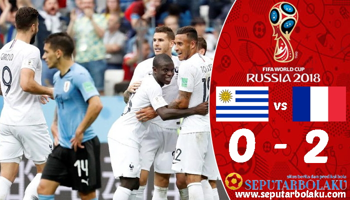 Uruguay 0 - 2 Prancis