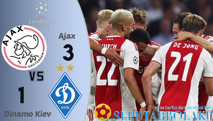 Ajax 3 - 1 Dinamo Kiev