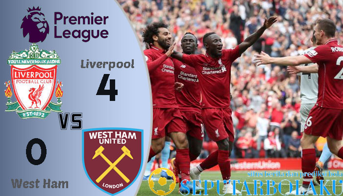 Liverpool 4 - 0 West Ham