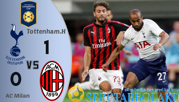 Tottenham Hotspur 1 - 0 AC Milan