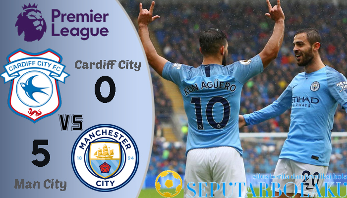 Cardiff City 0 - 5 Manchester City