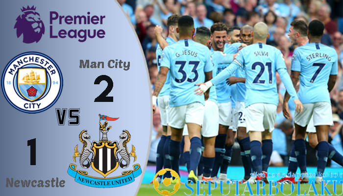 Manchester City 2 - 1 Newcastle Untied