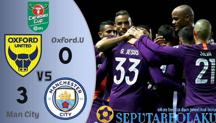 Oxford United 0 - 3 Manchester City
