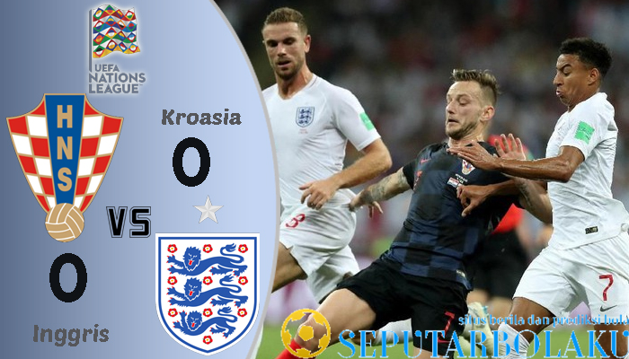 Kroasia vs Inggris