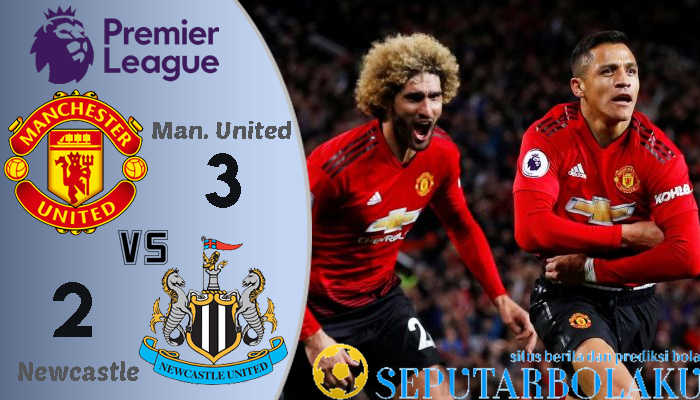 Manchester United 3 - 2 Newcastle United