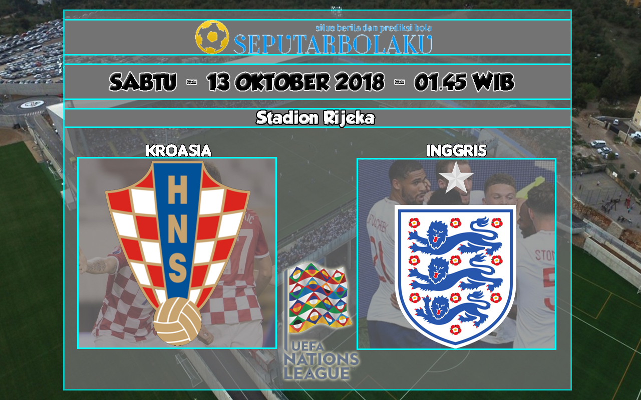 Kroasia vs Inggris