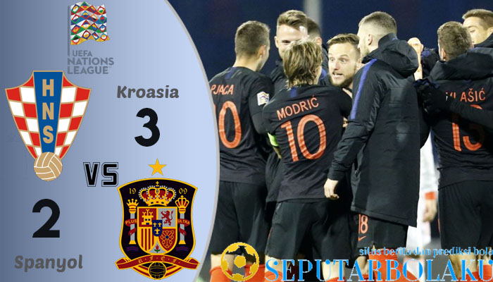 Kroasia vs Spanyol