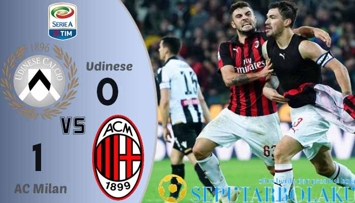 Udinese 0 - 1 AC Milan