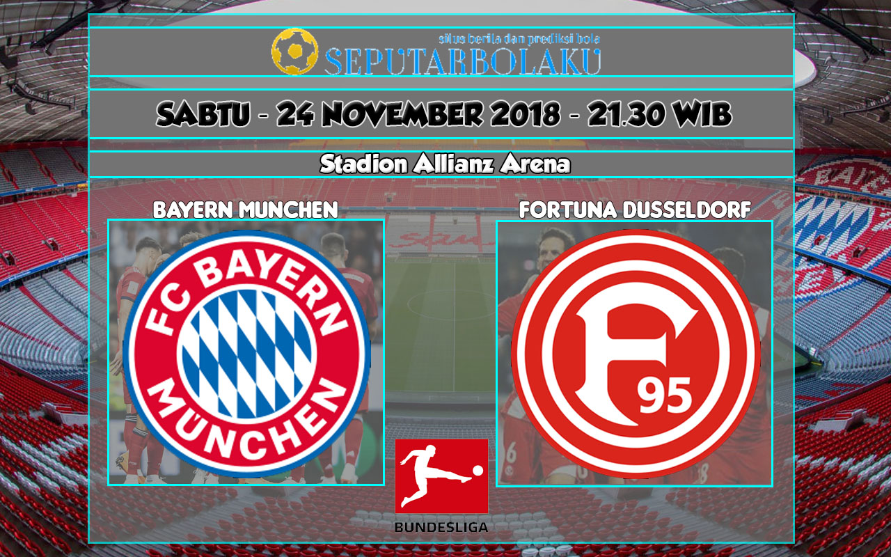 Bayern Munchen vs Fortuna Dusseldorf
