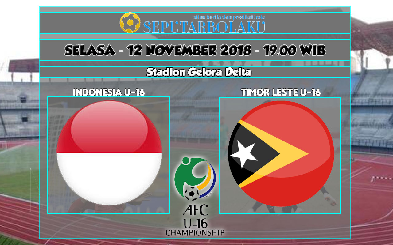 Timasn Indonesia U-16 vs Timnas Timor Leste U-16
