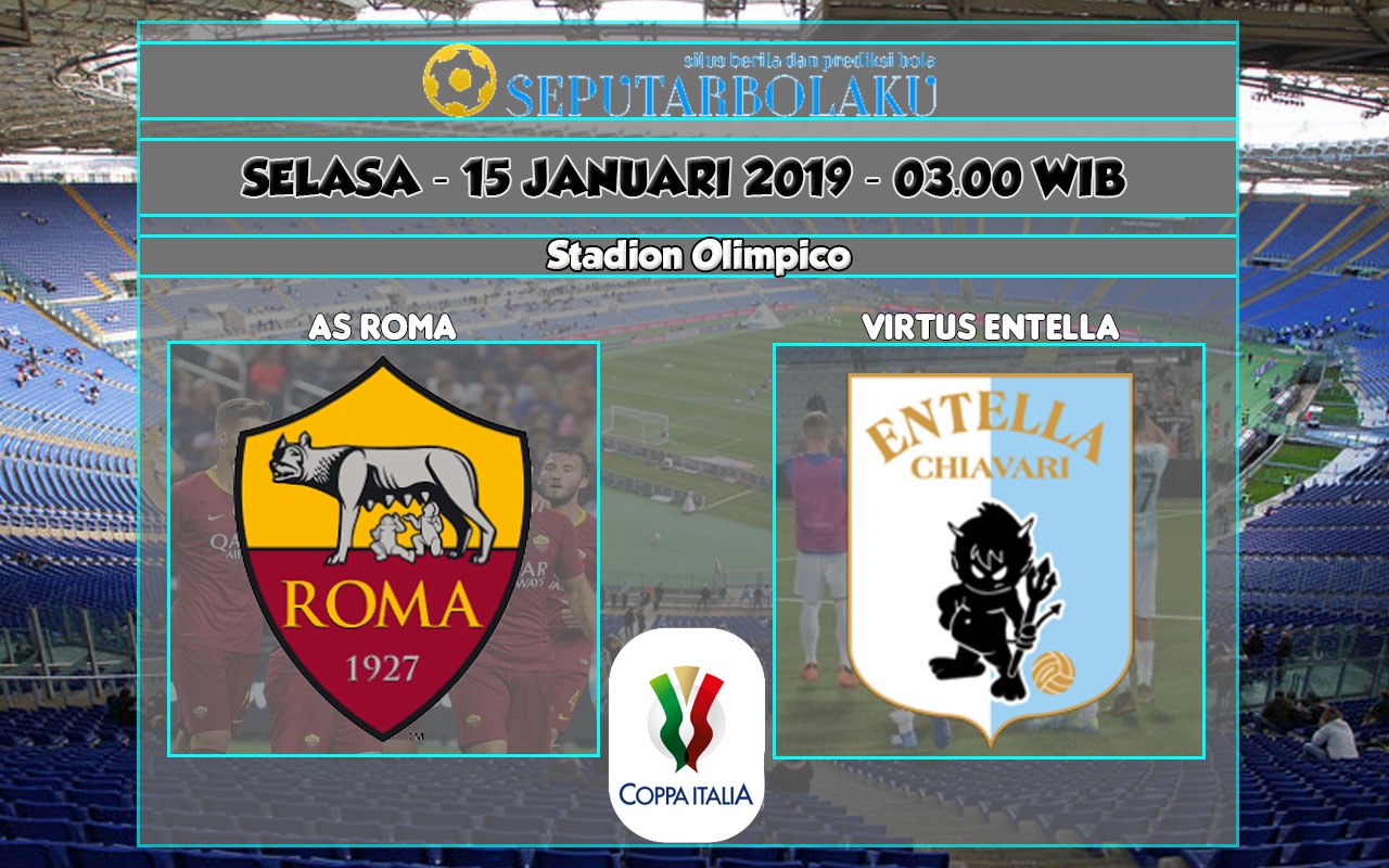 Prediksi AS Roma vs Virtus Entella