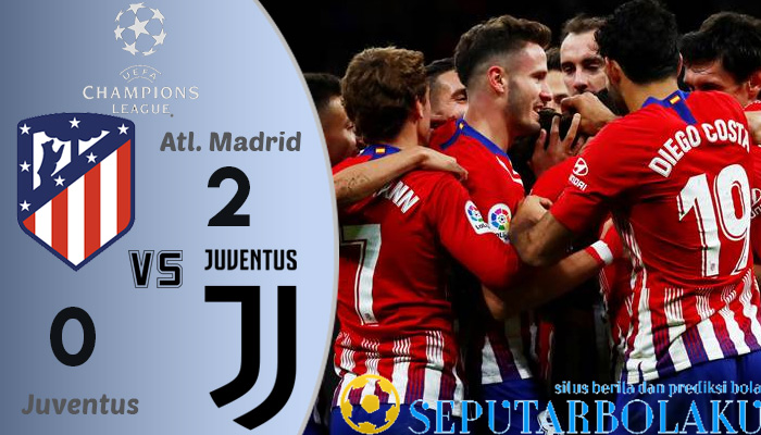 Hasil Pertandingan Atletico Madrid vs Juventus