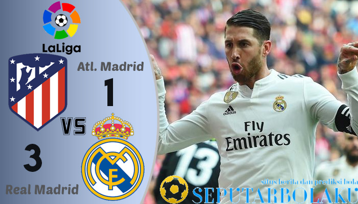 Hasil Pertandingan Atletico Madrid vs Real Madrid