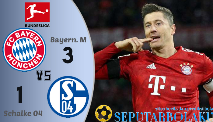 Hasil Pertandingan Bayern Munchen vs Schalke 04