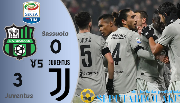 Hasil Pertandingan Sassuolo vs Juventus