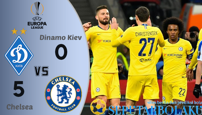 Hasil Pertandingan Dinamo Kiev vs Chelsea