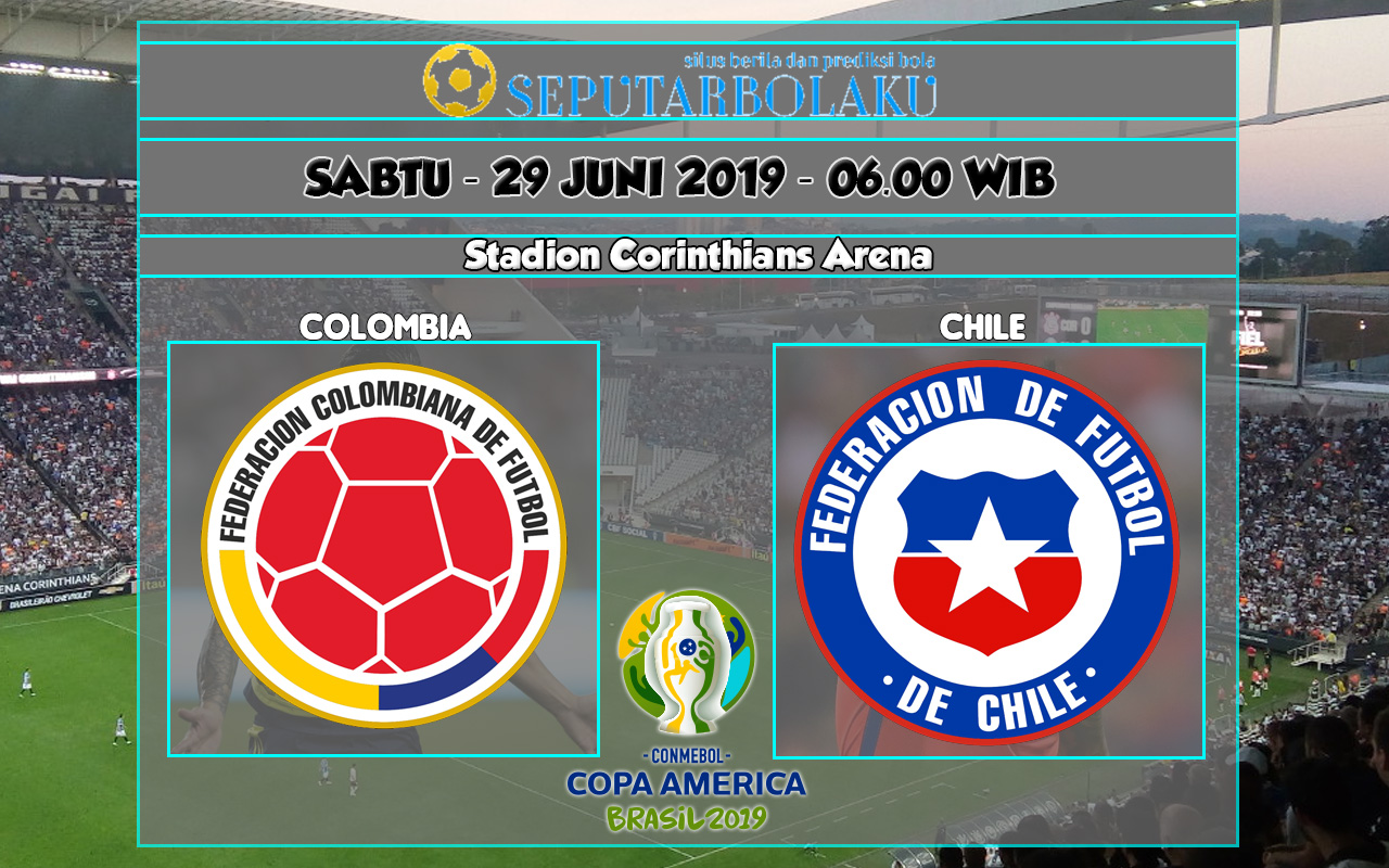 Prediksi Skor Colombia vs Chile 29 Juni 2019
